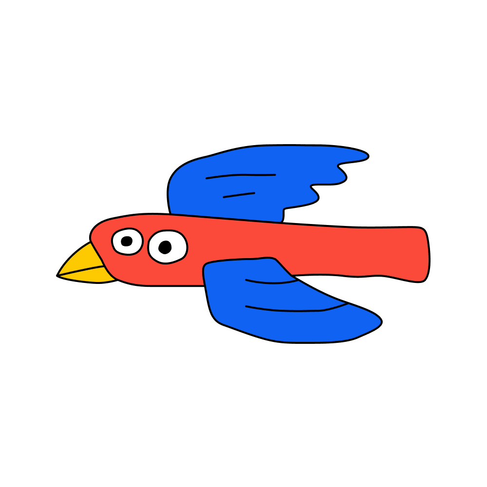 Plain Bird Wingdash_filled